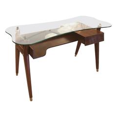 Small Italian Mid-Century Desk 10