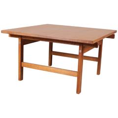 Square Oak Coffee Table by Hans Wegner for Andreas Tuck