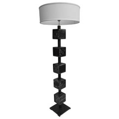 Vintage Feliciano Béjar Rare Signed Magiscope Monumental Floor Lamp, 1920-2007