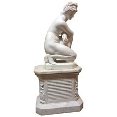 Antique White Marble of Aphrodite at Bath