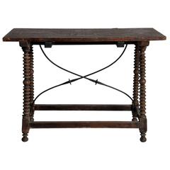 Spanish Trestle Leg Table