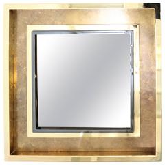 Brass Maison Jansen Mirror