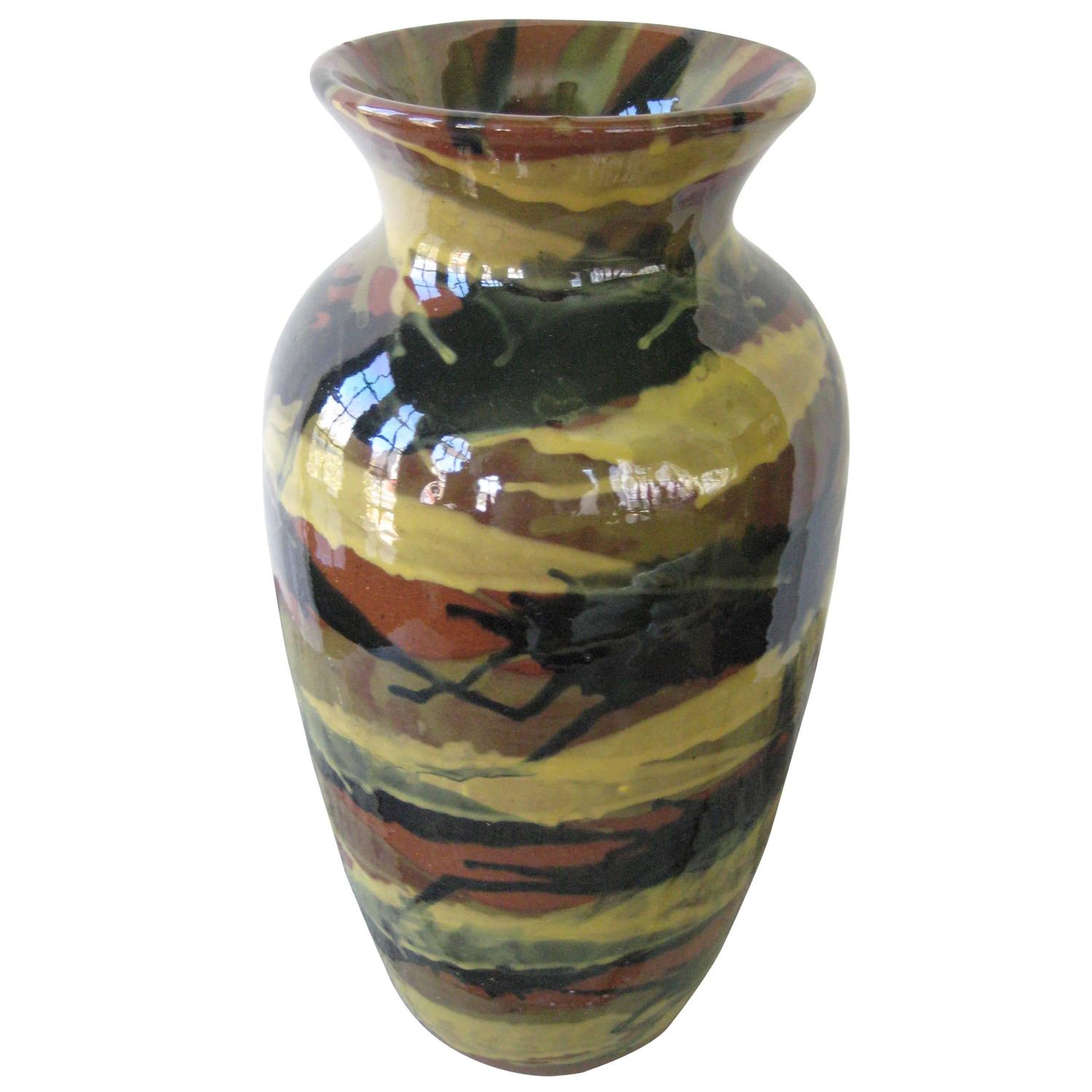 Peters and Reed Pottery Vase For Sale at 1stdibs