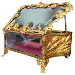 French Art Nouveau Jewel Box