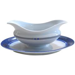 Cartier Maison de Venitienne Porcelain Sauce Boat Serving Bowl