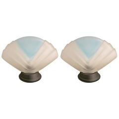 Pair of Art Deco Style Murano Table Lamps 12