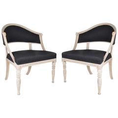 Signed Gustavian Chairs by Ephraim Ståhl