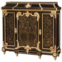 An Antique French Cabinet in the Manner of André–Charles Boulle
