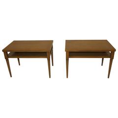 A Pair of Side Tables Designed by Robsjohn Gibbings