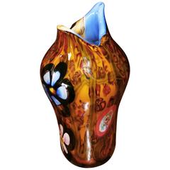 Italian Murano Vase, 1980