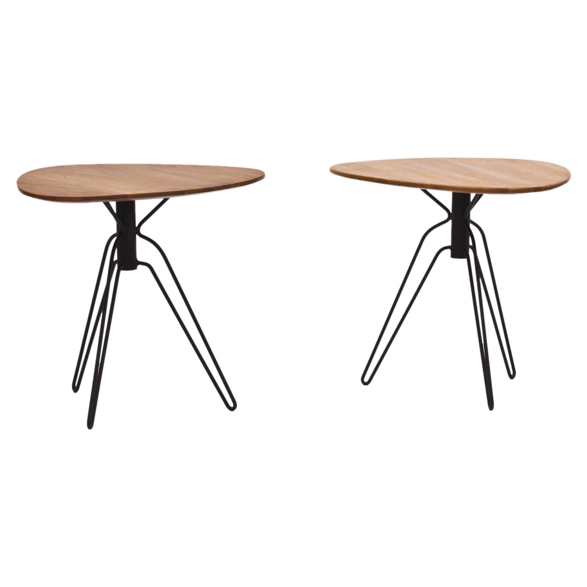 Pair of End Tables by Hans Agne Jakobsson