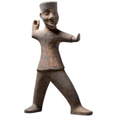 Ancient Chinese Terracotta Sorcerer, 265 AD