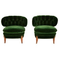 Otto Schulz, Pair of Cocktail Chairs