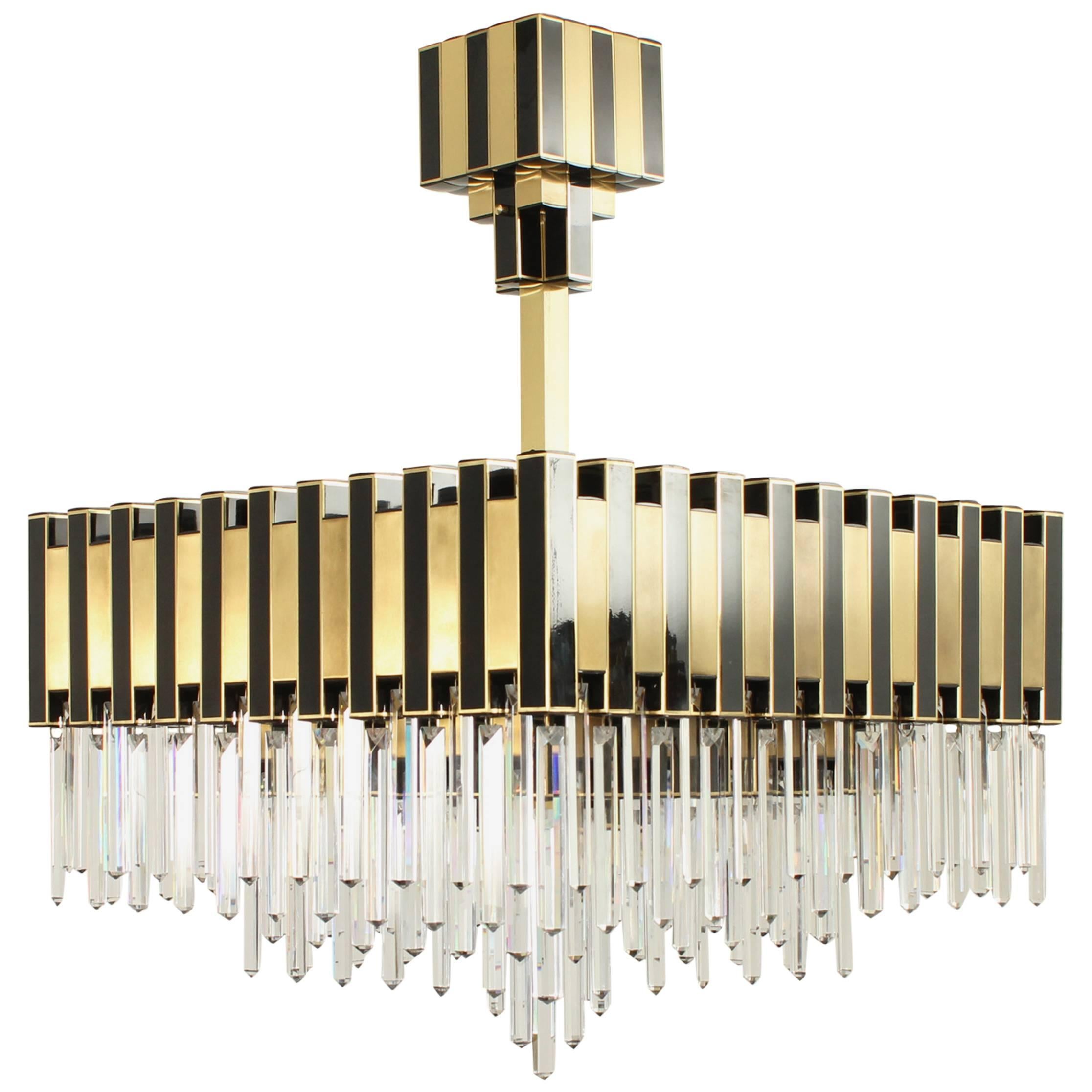 Large Lumica Chandelier For Sale