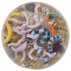 Gordon Smith "Sea Life" Paperweight