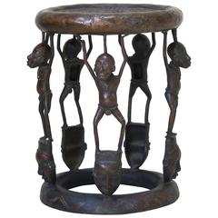 Bronze Tikar Lost Wax Stool from Cameroon 8