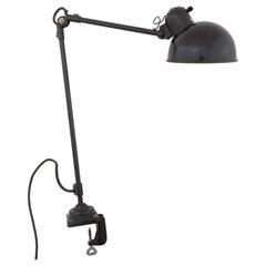 Christian Dell Bauhaus Industrial Table Desk Lamp by Koranda, Austria, 1930s