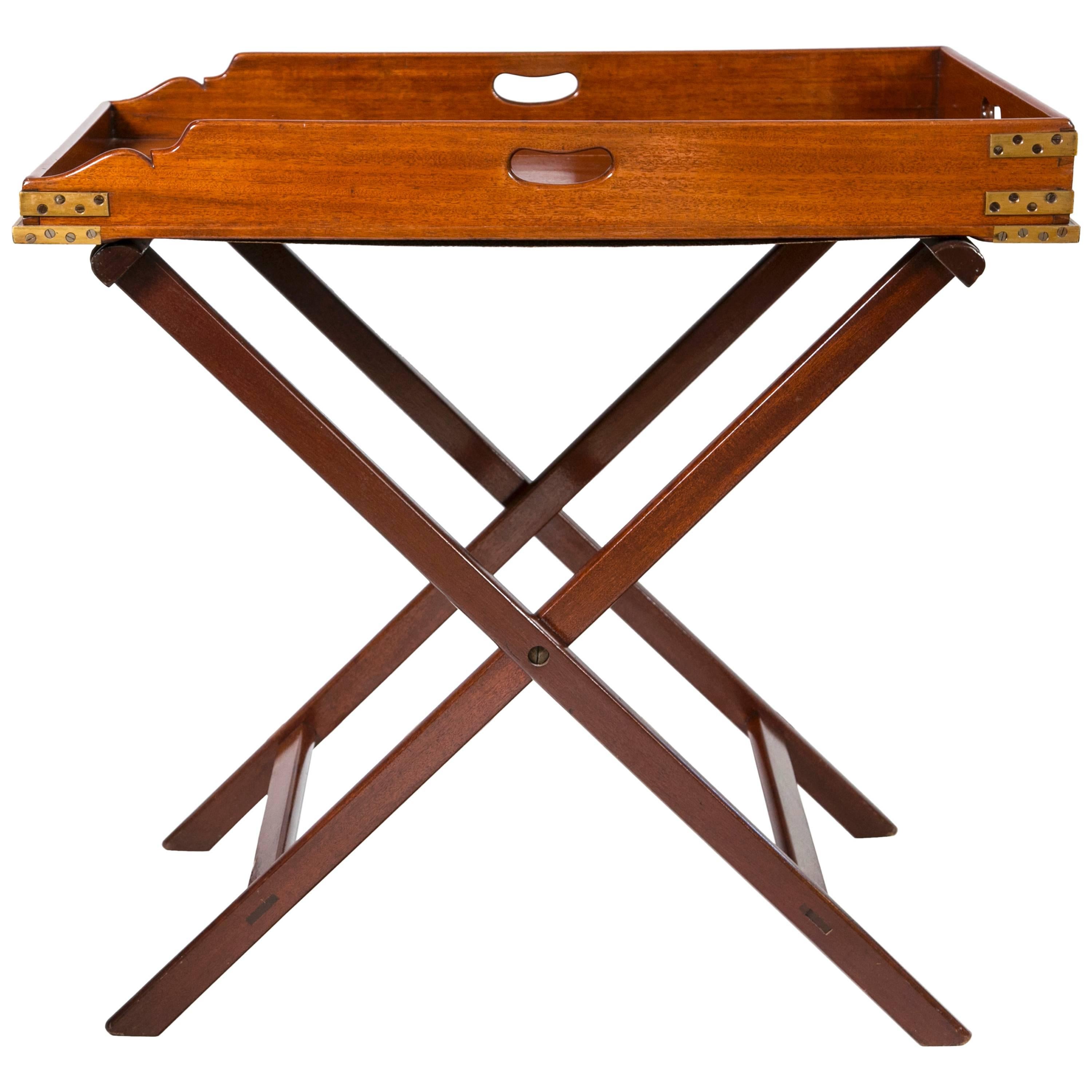 Butler's Tray Table Mahogany