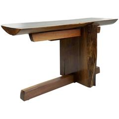Griff Logan Studio Workshop Free Edge Bench or Table in the Style of Nakashima