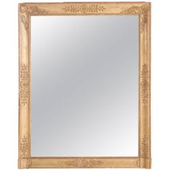 French 19th Century Empire Gilt Mantel Mirror 11