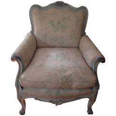 Used French-Style Parlor Club Chair