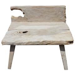 St. Barts Weathered Teak Bench