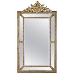 Antique Regence Style Pareclose French Mirror, circa 1880 12