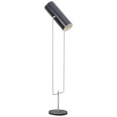 Raak Tube D2300 Black Dutch Modernist Floor Lamp