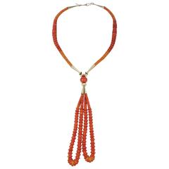 Coral Necklace by Larry Vasquez, circa 2004
