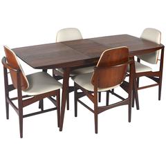 Elegant Teak Dining Set by Louis van Teeffelen for WEBE, Netherlands, 1960s