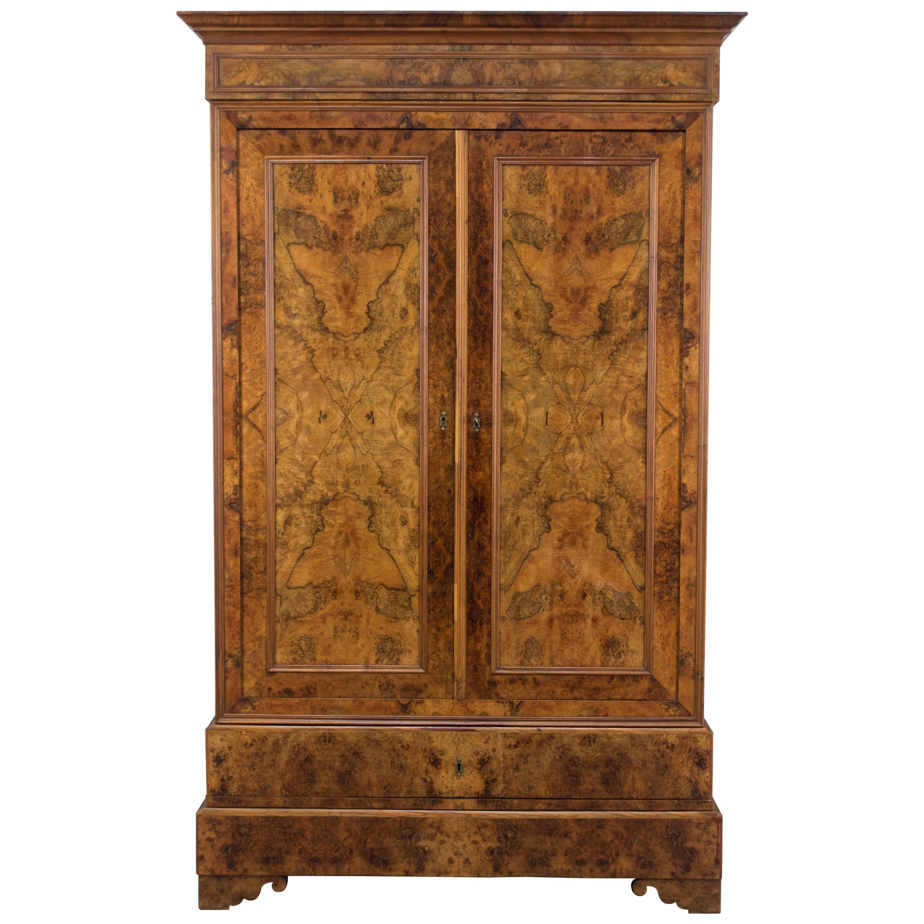 19th Century Louis Philippe Armoire