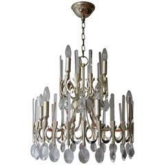 "Ovali" Italian Sciolari Chandelier 2