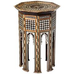 Syrian Inlaid Table