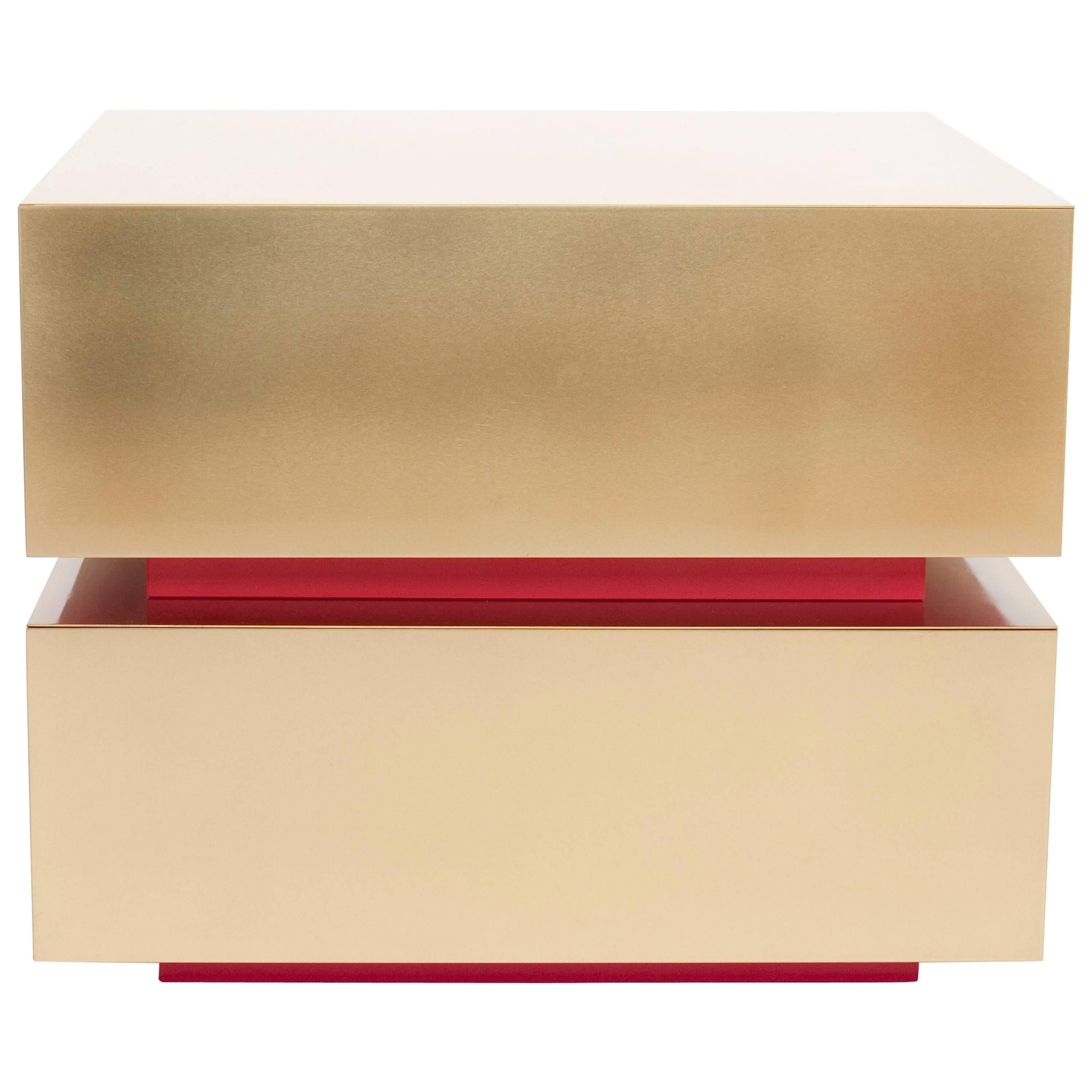 Cube Side Table For Sale