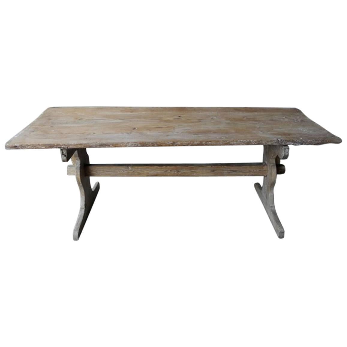 18th Century Swedish Table For Sale