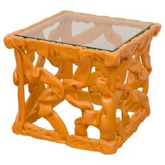 Decorative Resin Side Table