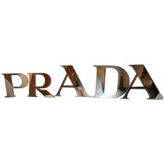 Original Vintage Prada Marquee Sign Letters