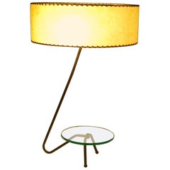 Retro Mid Century Modern Brass Grasshopper Table Lamp