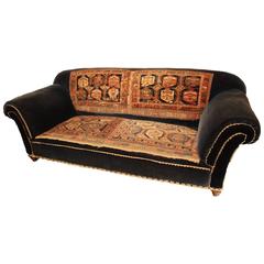 Large Late 19th Century Superb Quality Sofa, Style of Howard and Sons