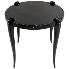  Sleek French Art Deco Table  by Jallot