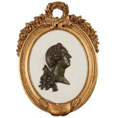 Marble, Bronze and Giltwood Cameo Wall Art 8
