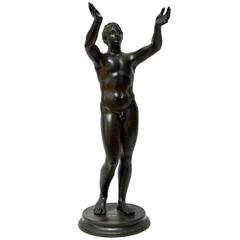 "Grand Tour" Bronze of a Standing Man, Italian, 19th Century