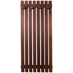 Italian Rosewood Coat Rack