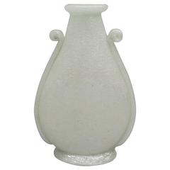 Handblown Murano Glass Vase by Napoleone Martinuzzi for Venini, circa 1930 7