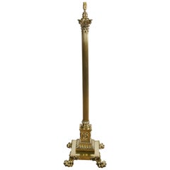 Victorian Corinthian lamp