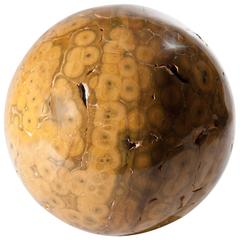Orbicular Jasper Sphere