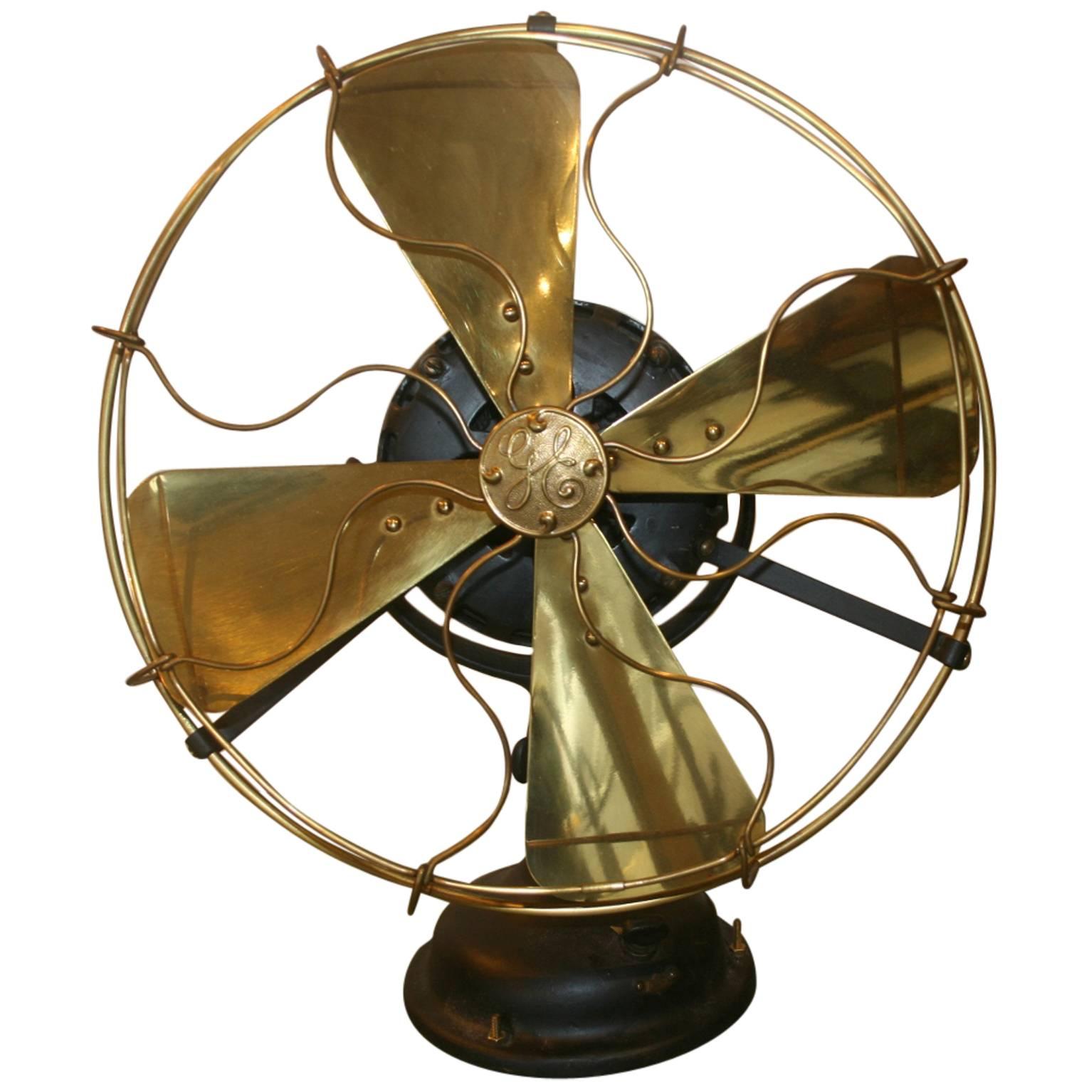 Beautiful Early G.E. Electric Fan