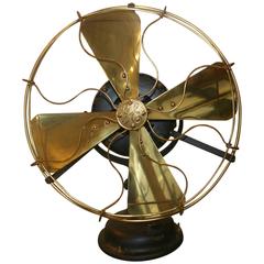 Antique Beautiful Early G.E. Electric Fan