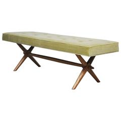 T.H. Robsjohn-Gibbings X-Base Bench