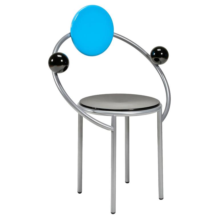 First Chair by Michele de Lucchi for Memphis at 1stDibs memphis chair
